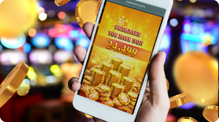 Mobile slot gaming image